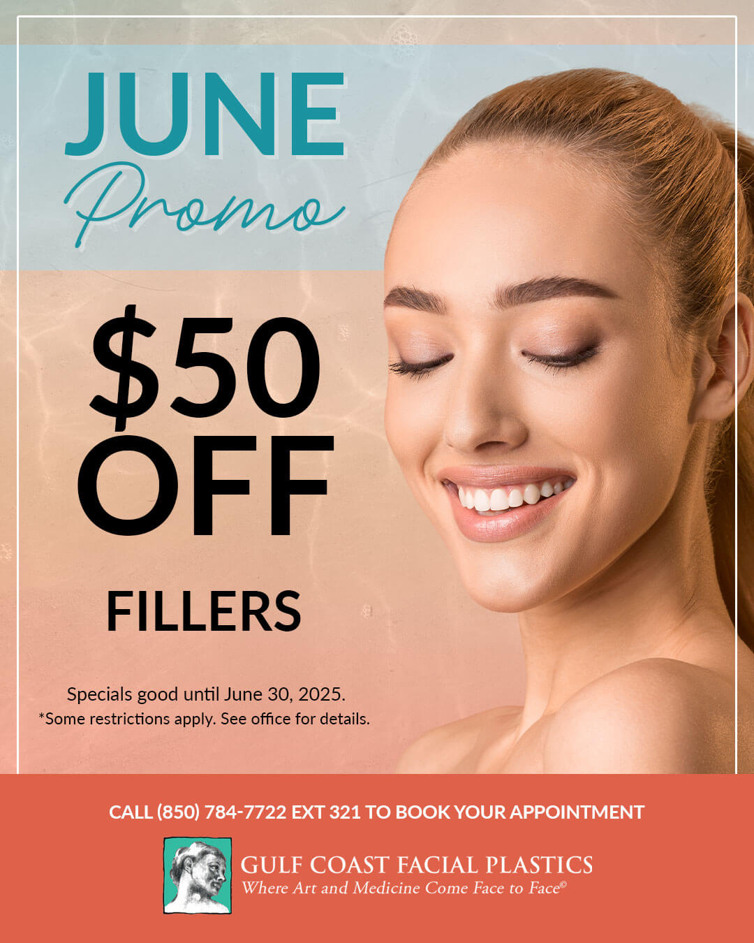 June Promo - $50 OFF Dermal Fillers