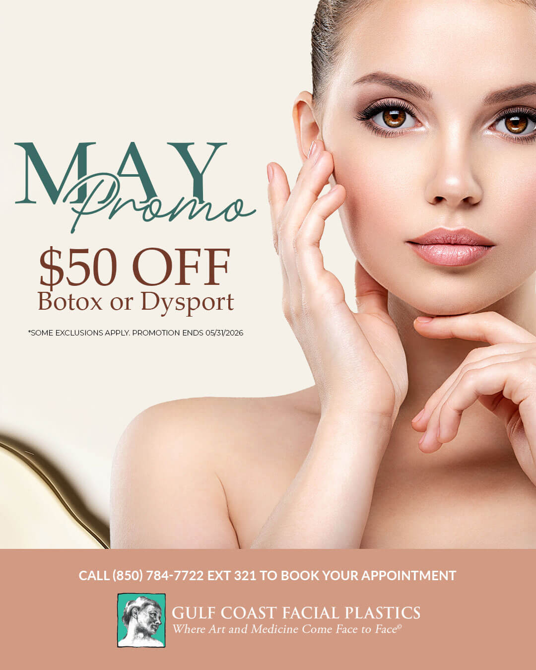 20260408_GCFP_May_Social_v1 $50 OFF Botox or Dysport in May